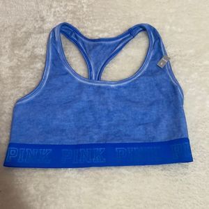 Vs pink seamless sports bra size small